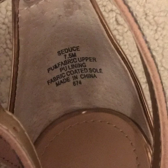 Steve Madden Seduce Rose Gold Heels - Picture 8 of 8